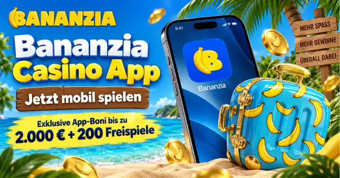 Bananzia Casino App banner