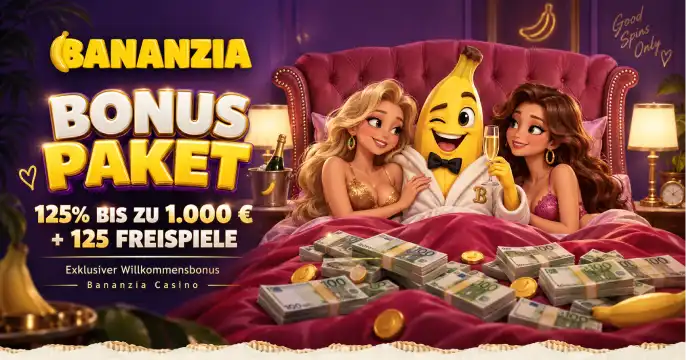 Bananzia Casino Bonus banner